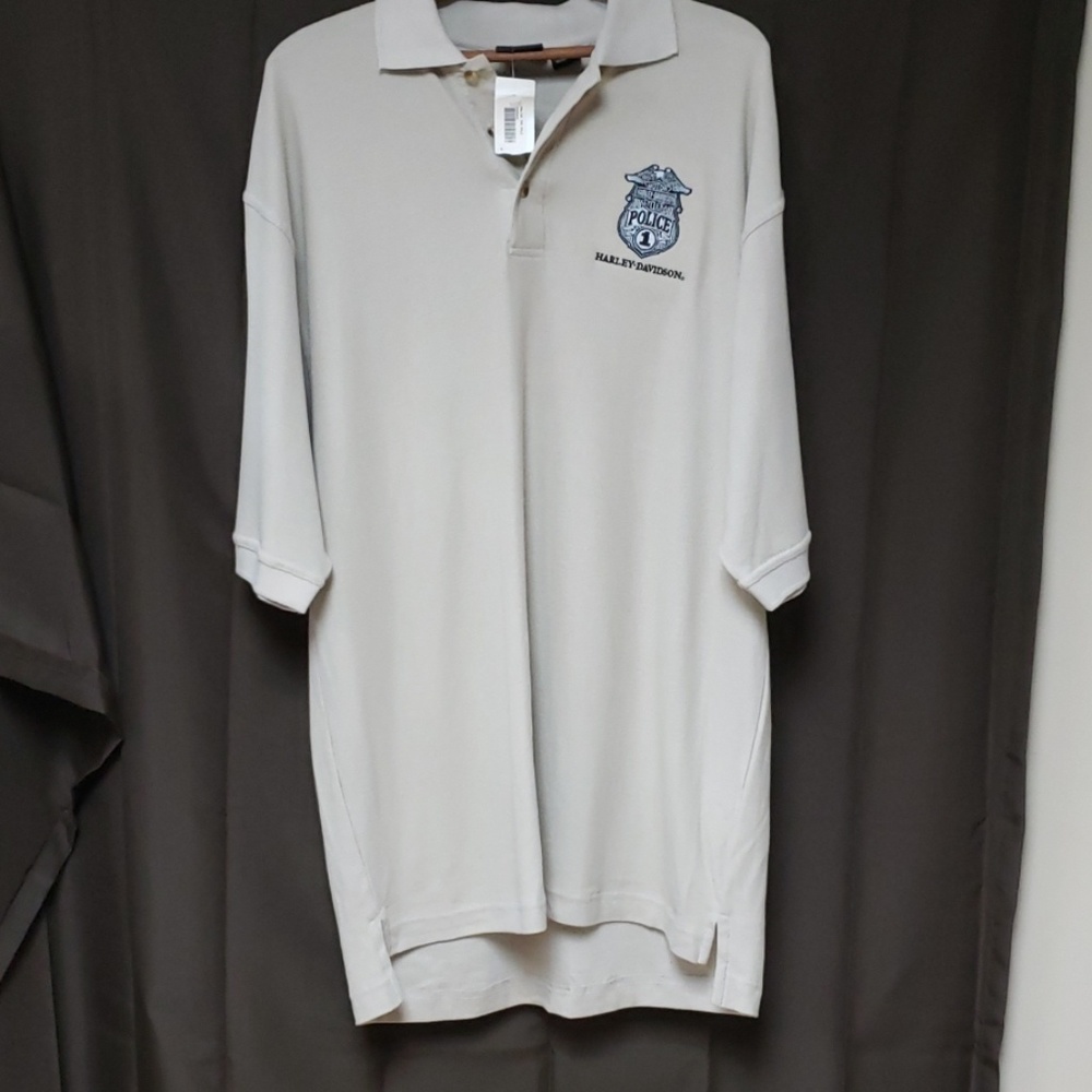 Harley Davidson police polo shirt